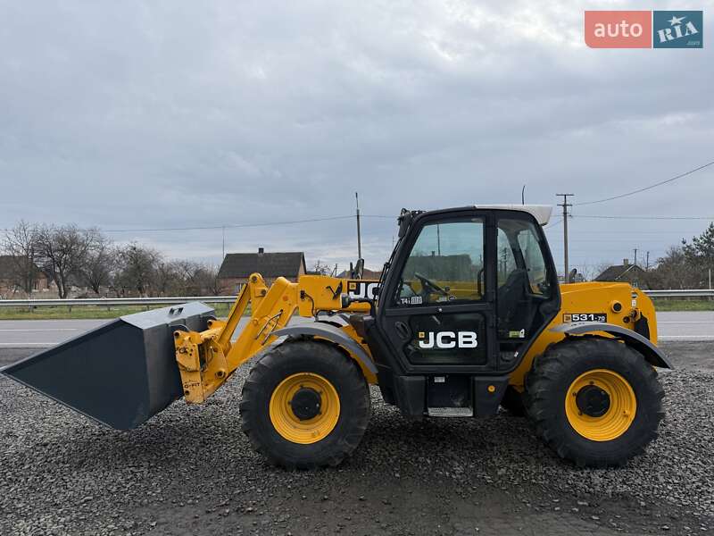 Телескопічні навантажувачі JCB 531-70 2015 в Луцьку