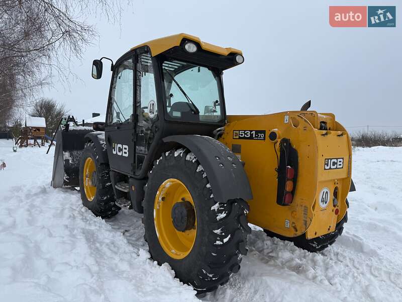 Телескопический погрузчик JCB 531-70 2010 в Луцке