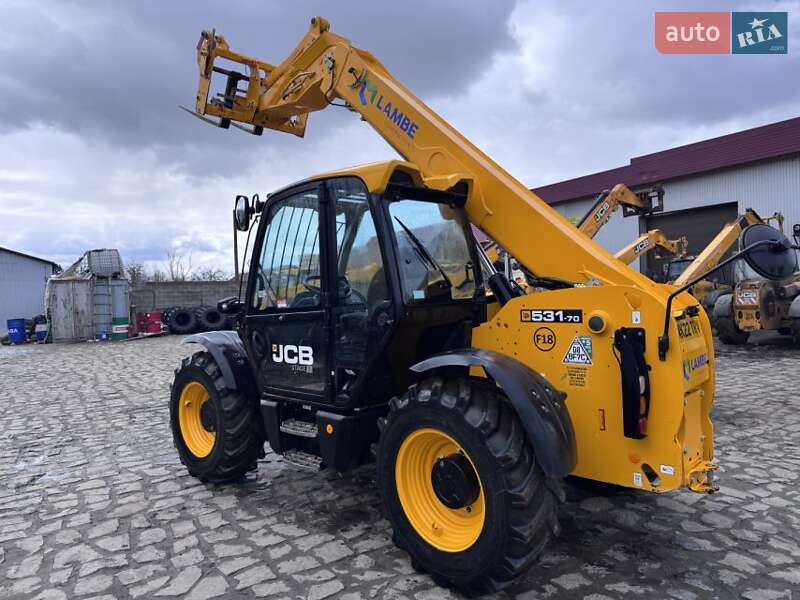 Телескопический погрузчик JCB 531-70 2022 в Ровно