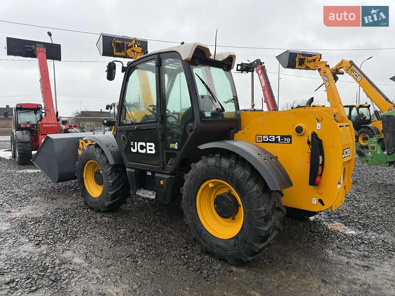 Телескопический погрузчик JCB 531-70 2015 в Луцке