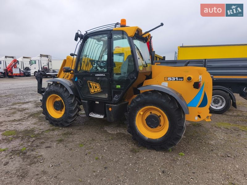 Телескопічні навантажувачі JCB 531-70 2008 в Бучачі