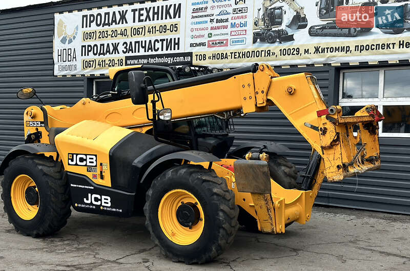 Телескопический погрузчик JCB 533-105 2017 в Житомире