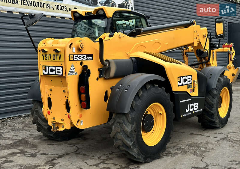 Телескопический погрузчик JCB 533-105 2017 в Житомире