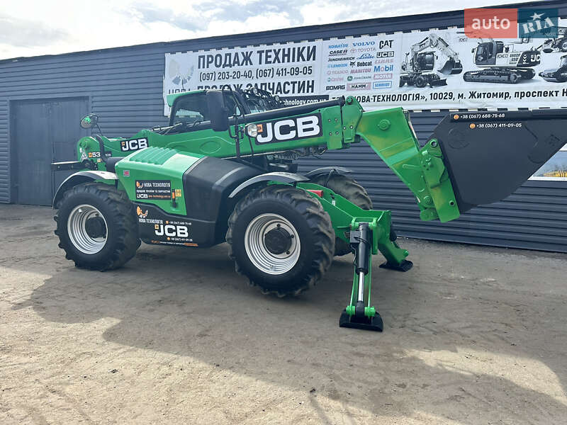 Телескопический погрузчик JCB 533-105 2017 в 