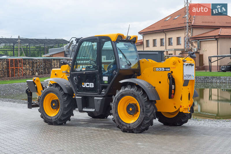 Телескопический погрузчик JCB 533-105 2016 в Житомире