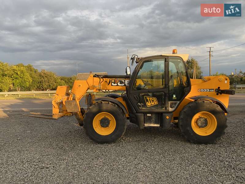 Телескопический погрузчик JCB 533-105 2008 в Луцке