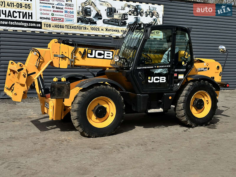 Телескопічні навантажувачі JCB 535-125 2015 в Житомирі