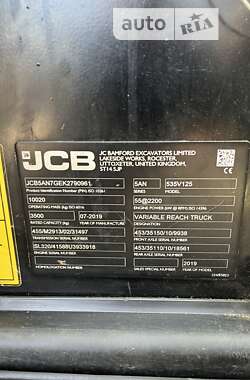 Телескопический погрузчик JCB 535-125 2019 в Киеве