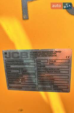 Телескопический погрузчик JCB 535-95 2015 в 