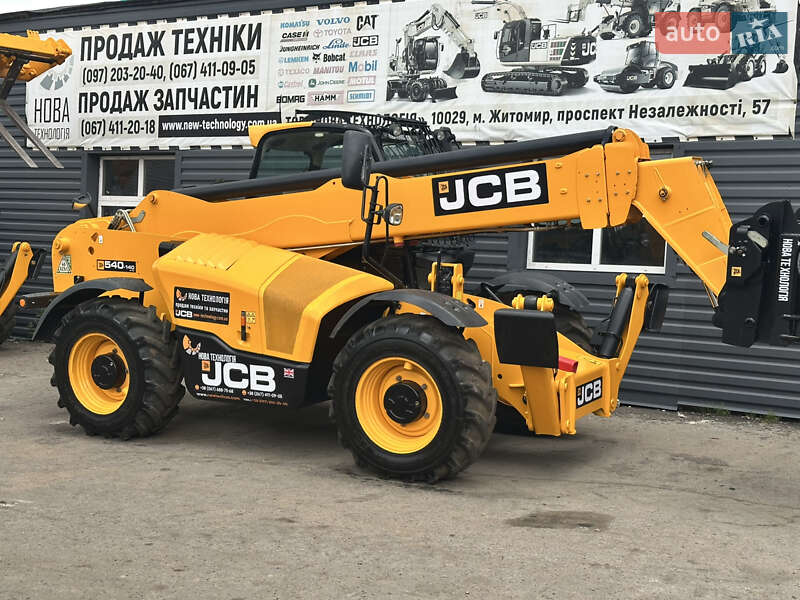 Телескопический погрузчик JCB 540-140 2020 в 