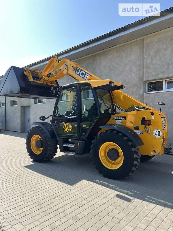 Телескопічні навантажувачі JCB 541-70 2012 в Луцьку