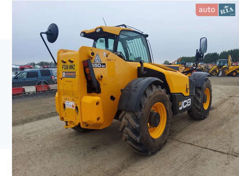 Телескопический погрузчик JCB 550-80 2018 в Бродах
