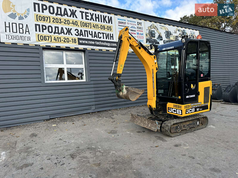 Міні-екскаватор JCB 8016 2018 в 