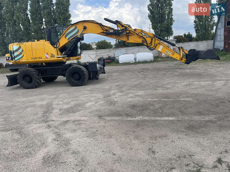 Колісний екскаватор JCB JS 145 2012 в Кременчуці