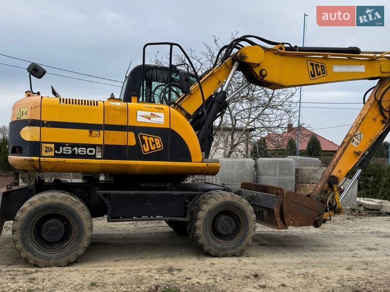 Колісний екскаватор JCB JS 160 2008 в Львові фото 10 Колісний екскаватор JCB JS 160 2008 в Львові