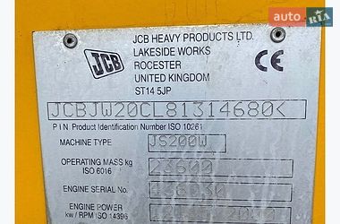 Колісний екскаватор JCB JS 200W 2008 в Косові
