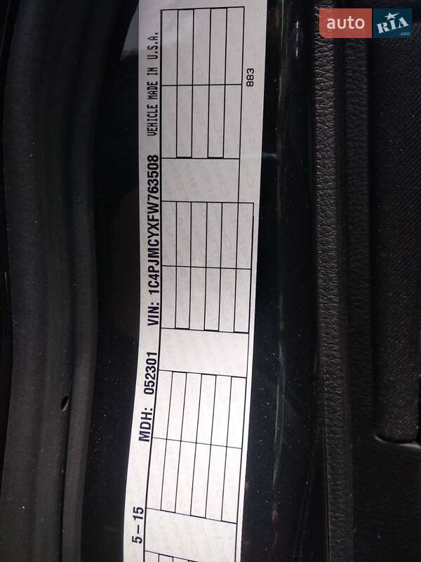 Позашляховик / Кросовер Jeep Cherokee 2015 в Луцьку