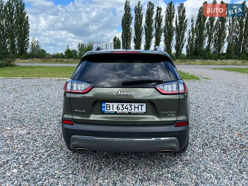 Позашляховик / Кросовер Jeep Cherokee 2019 в Полтаві