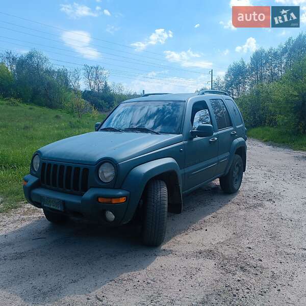 Внедорожник / Кроссовер Jeep Cherokee 2002 в 