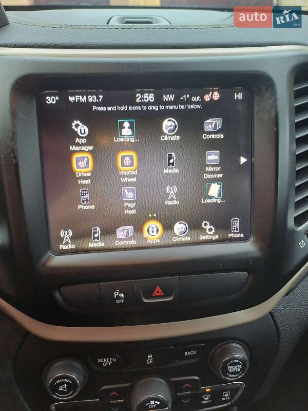 Позашляховик / Кросовер Jeep Cherokee 2017 в Володимирі