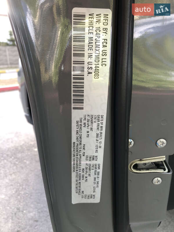 Позашляховик / Кросовер Jeep Cherokee 2020 в Ірпені