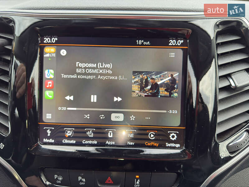 Позашляховик / Кросовер Jeep Cherokee 2020 в Кропивницькому