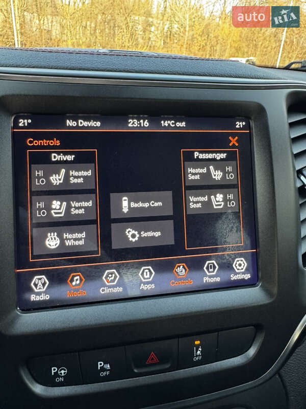 Внедорожник / Кроссовер Jeep Cherokee 2018 в Днепре