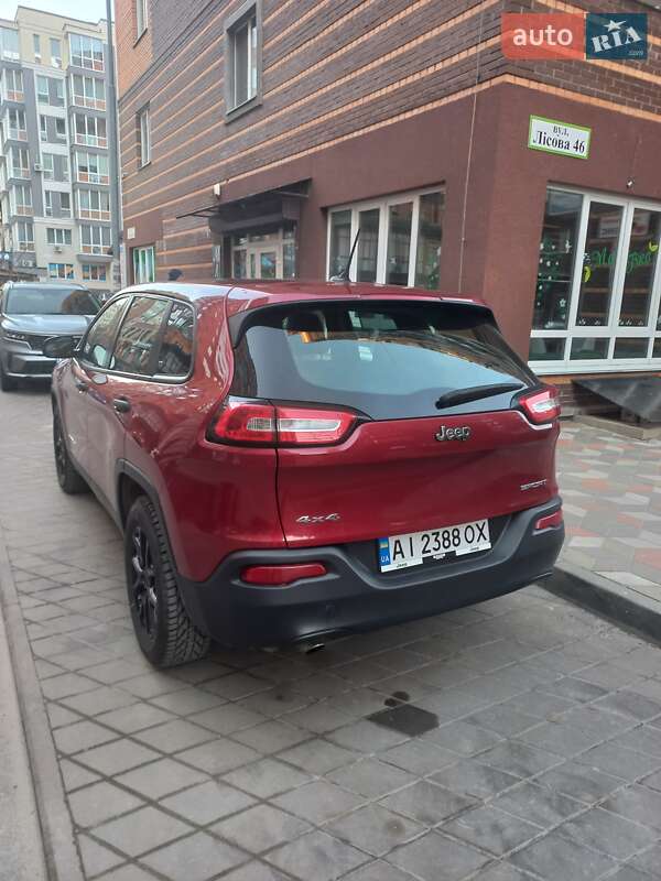 Позашляховик / Кросовер Jeep Cherokee 2014 в Києві