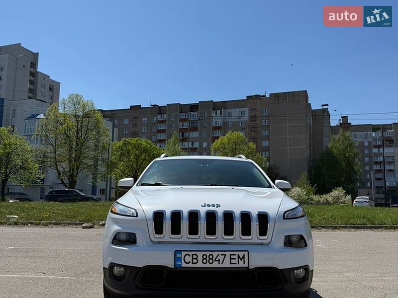 Внедорожник / Кроссовер Jeep Cherokee 2017 в Чернигове