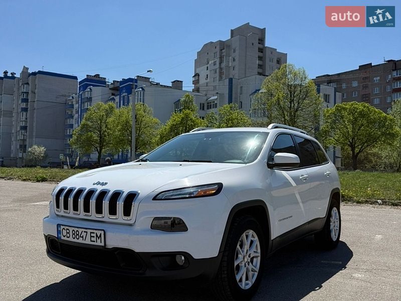 Внедорожник / Кроссовер Jeep Cherokee 2017 в Чернигове