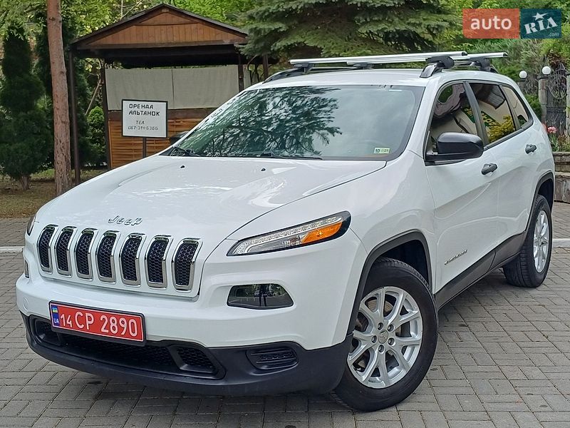 Внедорожник / Кроссовер Jeep Cherokee 2017 в Дрогобыче