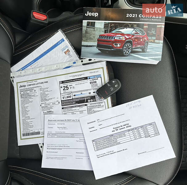 Позашляховик / Кросовер Jeep Compass 2021 в Львові фото 42 Позашляховик / Кросовер Jeep Compass 2021 в Львові