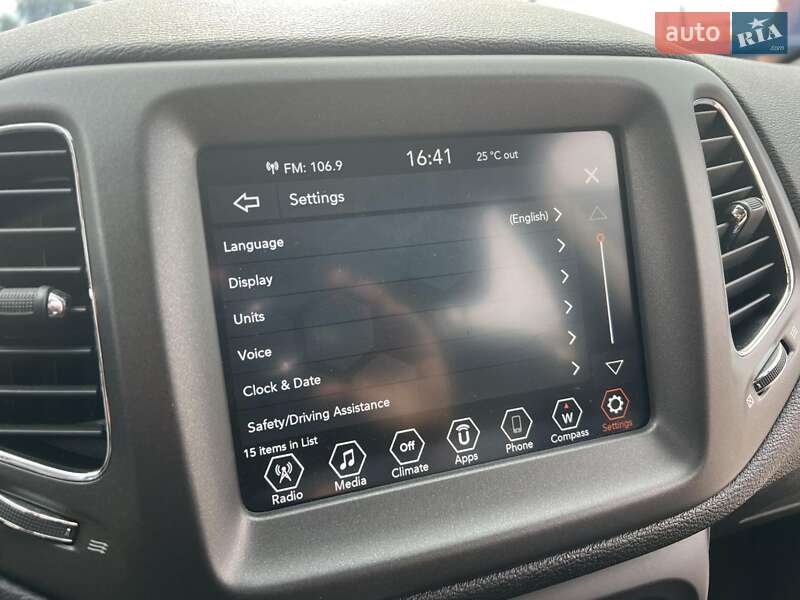 Внедорожник / Кроссовер Jeep Compass 2020 в Житомире фото 54 Внедорожник / Кроссовер Jeep Compass 2020 в Житомире