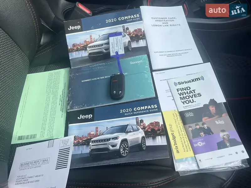 Внедорожник / Кроссовер Jeep Compass 2020 в Житомире документ 2 фото Внедорожник / Кроссовер Jeep Compass 2020 в Житомире документ