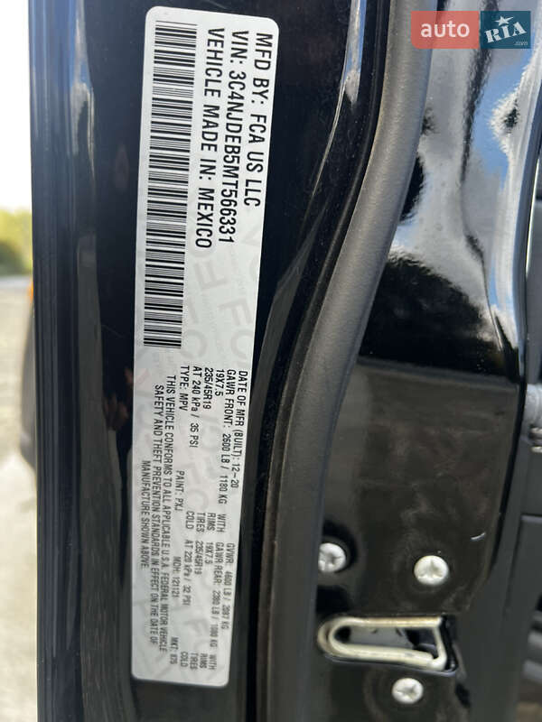 Внедорожник / Кроссовер Jeep Compass 2020 в Днепре фото 43 Внедорожник / Кроссовер Jeep Compass 2020 в Днепре