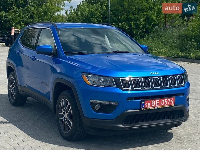 2017 Jeep NEW Compass, VIN 3C4NJDBB9HT640277:plate — фото 1 (autoria)