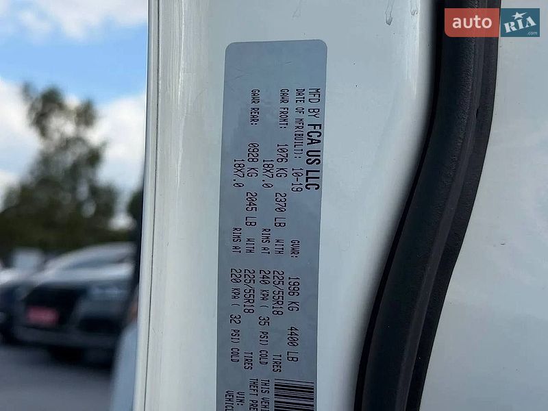 Внедорожник / Кроссовер Jeep Compass 2019 в Ровно