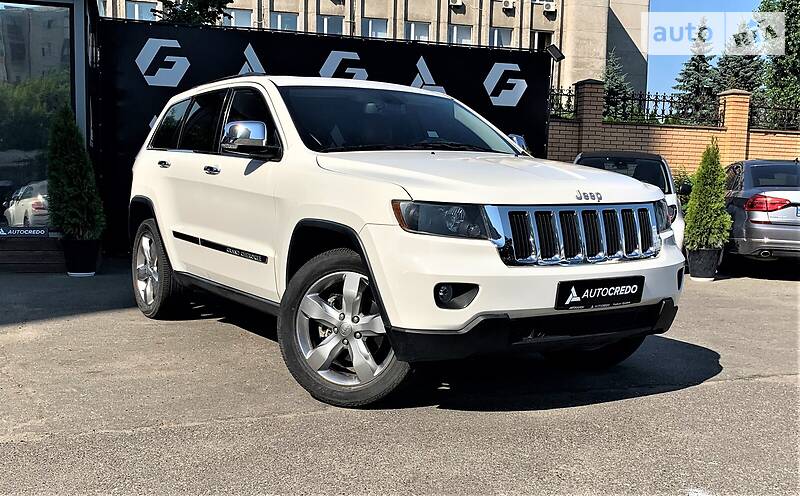 Внедорожник / Кроссовер Jeep Grand Cherokee 2012 в Киеве