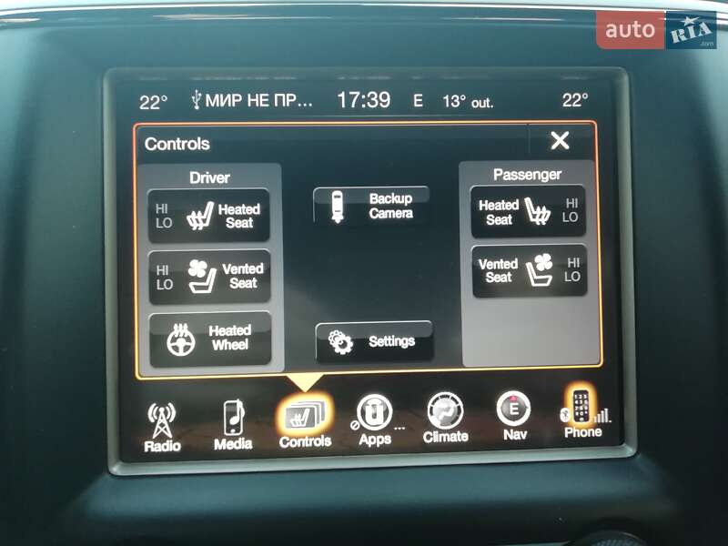 Внедорожник / Кроссовер Jeep Grand Cherokee 2017 в Чернигове