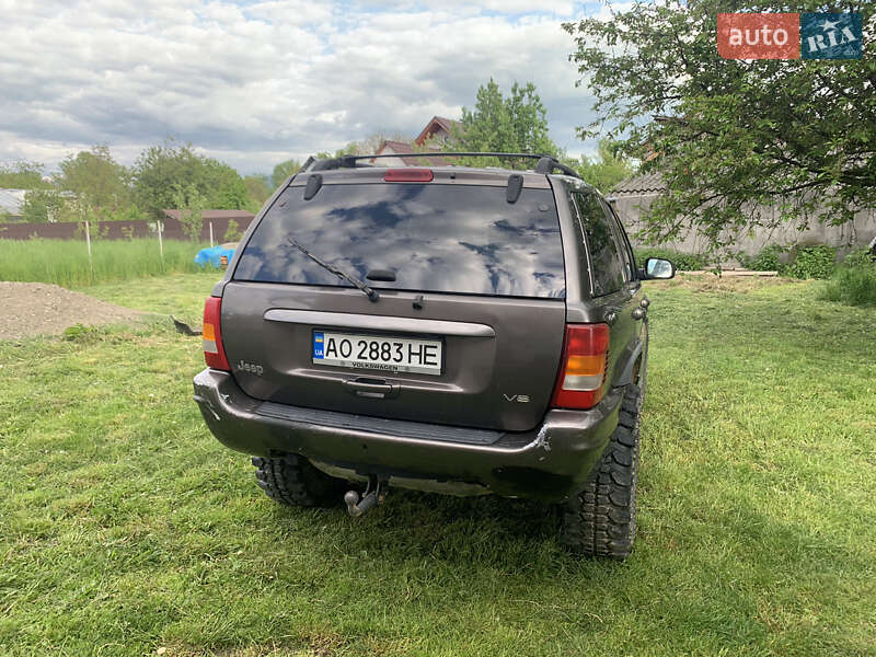 Внедорожник / Кроссовер Jeep Grand Cherokee 2000 в Рахове фото 4 Внедорожник / Кроссовер Jeep Grand Cherokee 2000 в Рахове