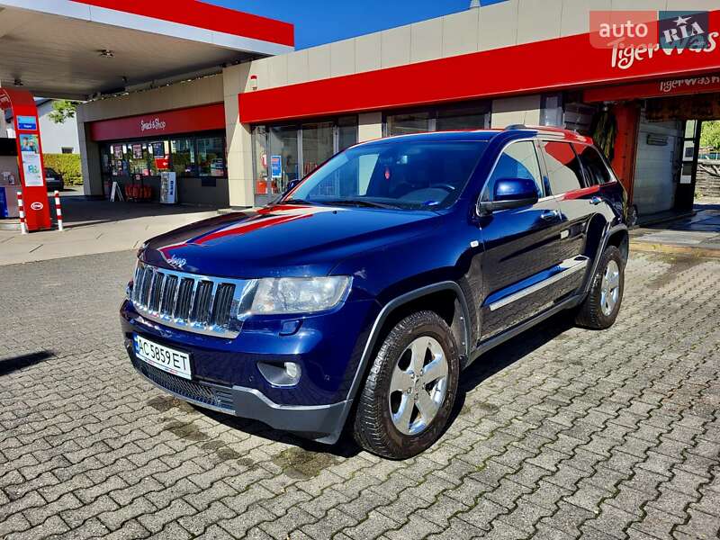 Внедорожник / Кроссовер Jeep Grand Cherokee 2012 в Луцке
