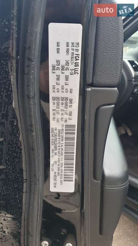 Внедорожник / Кроссовер Jeep Grand Cherokee 2018 в Кривом Роге