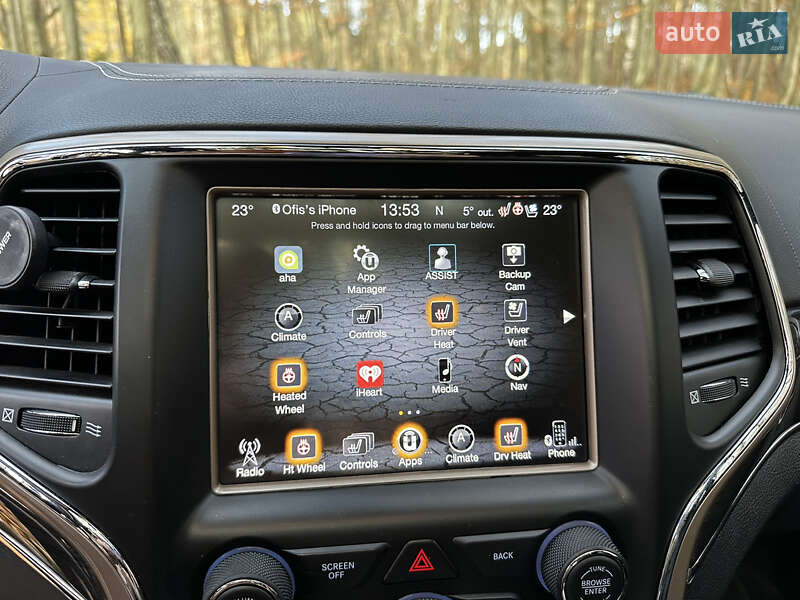 Внедорожник / Кроссовер Jeep Grand Cherokee 2017 в Ивано-Франковске фото 7 Внедорожник / Кроссовер Jeep Grand Cherokee 2017 в Ивано-Франковске