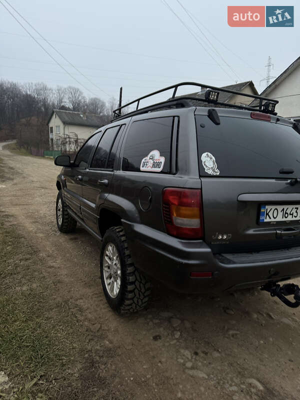 Позашляховик / Кросовер Jeep Grand Cherokee 2002 в Тячеві