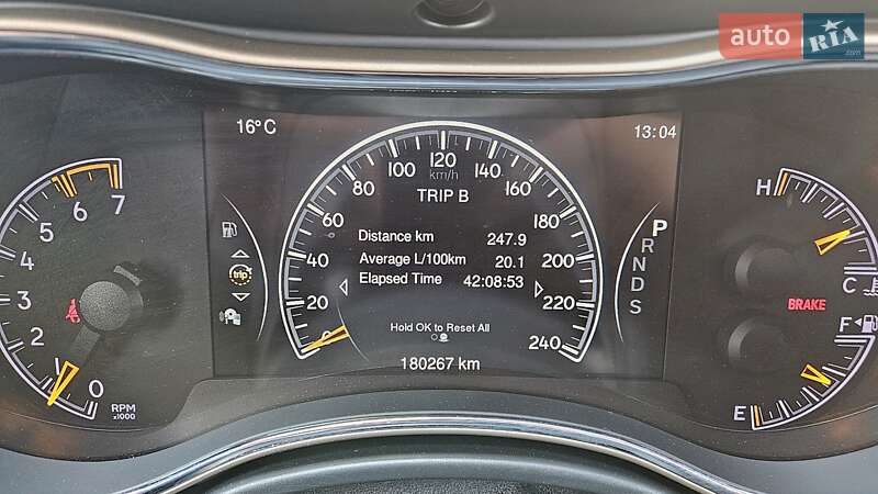 Позашляховик / Кросовер Jeep Grand Cherokee 2014 в Києві