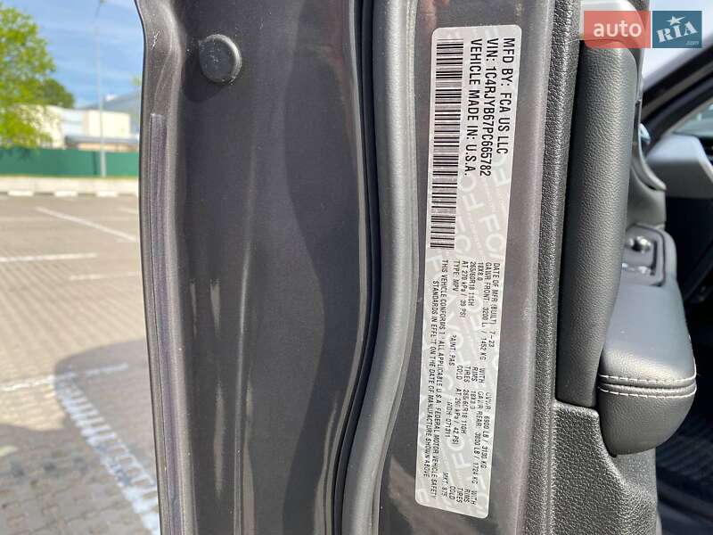 Внедорожник / Кроссовер Jeep Grand Cherokee 2023 в Киеве