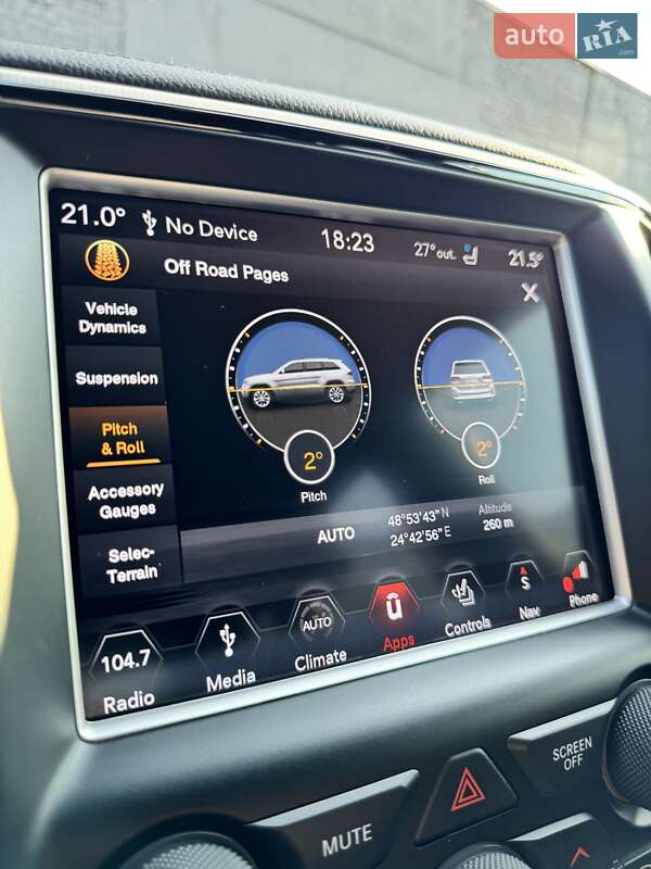 Внедорожник / Кроссовер Jeep Grand Cherokee 2018 в Ивано-Франковске