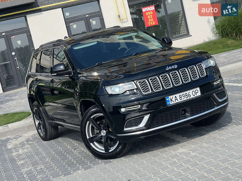 Внедорожник / Кроссовер Jeep Grand Cherokee 2017 в Киеве