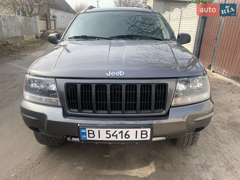 Внедорожник / Кроссовер Jeep Grand Cherokee 2003 в Кременчуге