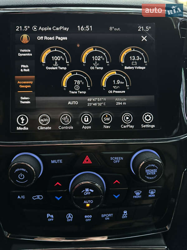 Позашляховик / Кросовер Jeep Grand Cherokee 2022 в Дрогобичі